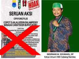 Catut HMI, Indirwan Kecam Seruan Mengatas Namakan Cipayung