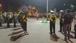Pengamanan Raya Idul Adha 1443 H di Pamekasan