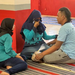 Tatap Muka, Keluarga Warga Binaan : Alhamdulilah