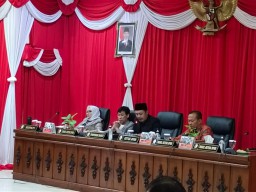 Rapat Penyampaian Pendapat Akhir LPJ APBD Anggaran Tahun 2021 Bojonegoro