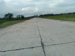 Nglenyer, Jalan Cor di Desa Tanggungan Bojonegoro