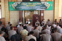 Peringati Tahun Baru Islam 1 Muharam, Polres Pamekasan Gelar Binrohtal