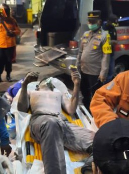 Bakar Diri di Pom Rangkah Kenjeran, Pria Asal Sumenep Sekarat