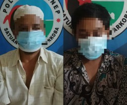 Dua Budak Sabu Tarogan Lenteng Dibekuk Polisi