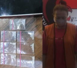 Mbak IS Tertunduk, Ditangkap Polisi Dalam Rumah