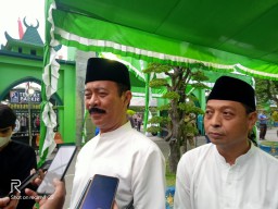 Kloter 23 Tiba, Disambut Wabup Pamekasan Fatah Jasin