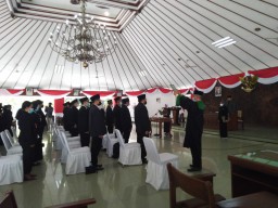 Bupati Bojonegoro Melantik 43 Pejabat di Pendopo Malowopati