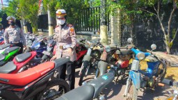 Di Nganjuk, Kena Tilang Selain Bayar juga Buat Surat Pernyataan