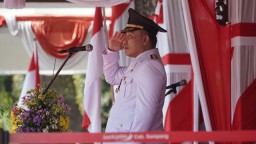 Detik Detik Proklamasi di Sampang, Bupati Jadi Irup