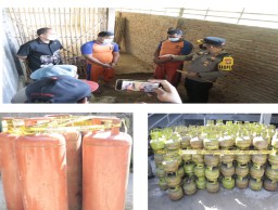 Heboh, Di Jombang, LPG 3 Kilo Berubah jadi 50 Kilo