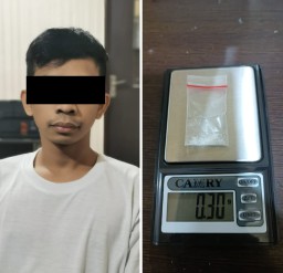 Apes, Pria Pasuruan Dibekuk Polisi Didepan Hotel Pitstop
