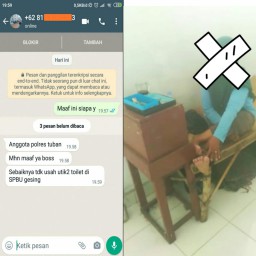 Mengaku Oknum Polisi Join Bisnis Toilet SPBU Berbayar