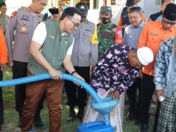 Atasi Kekeringan, Bupati Launching Besti Berdering