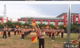 Penghuni Lapas Narkotika Dilatih Pramuka, Agar Menjadi Insan Berdisiplin