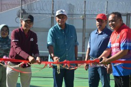 Lapangan Tenis Hiariej Lapas Narkotika Kelas IIA Yogyakarta