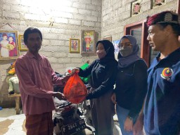 Warga Terdampak Banjir di Pesanggaran Langsung Direspon Merdeka Copper Gold