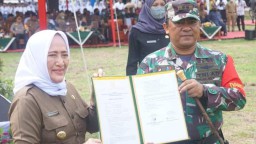 Buka TMDD, Bupati Anna: Semangat Gotong Royong Bangun Desa