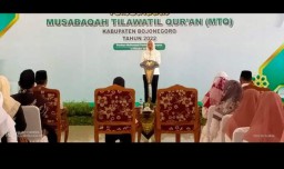 MTQ Kabupaten Bojonegoro Tahun 2022, Dibuka Bupati Anna