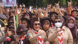 Jelajah Santri VII Jawa Timur Dimulai, Bupati Bojonegoro Pimpin Upacara Pembukaan