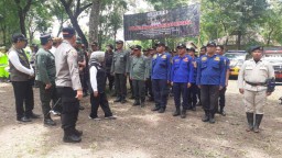 Antisipasi Bencana, Polres Jombang Adakan Apel Kesiapsiagaan Bencana