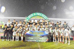 Kalah Beruntung, Tim Jatim 3 Runerup Liga Santri Piala Kasad