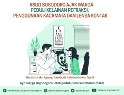 RSUD Sosodoro Ajak Warga Bojonegoro Lebih Peduli Kesehatan Mata