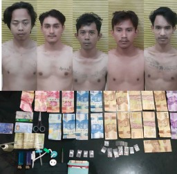 Pesta Berujung Duka, Lima Pria Dipenjara