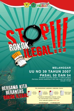Stop Rokok Ilegal di Pamekasan