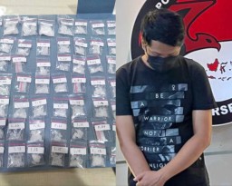 Polisi Tangkap Pria di Tambak Sumur Waru dengan Puluhan Poket