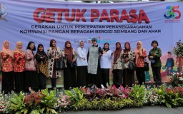 Dinas Ketahanan Pangan dan Pertanian Bojonegoro Gelar Festival Getuk Parasa