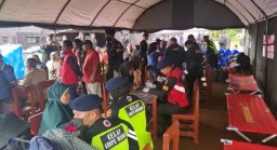 Keliling, Medis Brimob Polri dari Posko ke Posko Gempa Cianjur