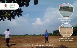 Enam Embung Baru di Bojonegoro dan Normalisasi