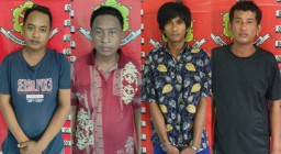 Pernah Kehilangan Mobil, ini Ada Empat Pencuri Dibekuk Polsek Tenggilis
