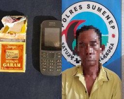 Warga Palasa, Kecamatan Talango, Sumenep Dibekuk Polisi Setempat