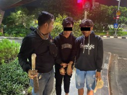 Razia Gengster, Polisi Amankan Dua Pesilat