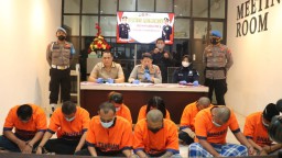 Jelang Tahun Baru, Puluhan Tersangka Narkotika Diamankan di Ponorogo