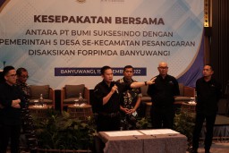 5 Desa di Pesanggaran Sepakat Dukung PT BSI