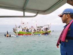 Antisipasi Laka Laut Jelang Tahun Baru, Polairud Polres Sampang Masifkan Patroli Perairan Sampang*