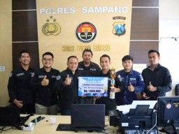 Lomba Fotografi Hari Jadi Ke-399 Kabupaten Sampang, Humas Polres Sampang Juara