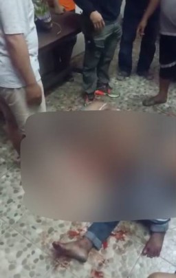 Bonyok Dihajar Warga Usai Maling Motor