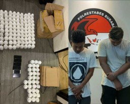 Pria Sidoarjo dan Banyuwangi Miliki Ribuan Koplo dan Puluhan Gram Sabu