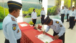 Bapas Kelas II Pamekasan Tanda Tangani WBK dan WBBM