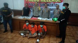 Polisi Tembak Dua Pelaku Curanmor Modus Ojol, Satu Mulus