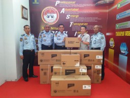 Lapas Narkotika Kelas IIA Pamekasan Terima Bantuan Sarpras