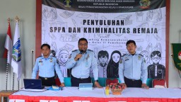 Bapas Pamekasan melaksanakan kegiatan SPPA di Sekolah