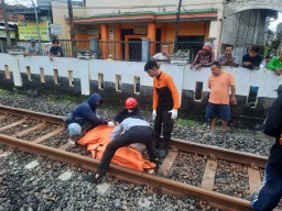 Mr X Tewas Teseret Kereta, Diduga Bunuh Diri