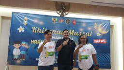 Patriots Group dan PWI Jatim Kolaborasi Gelar Khitanan Massal di Kediri