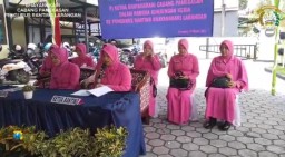 Kunjungan Ketua Bhayangkari Cabang Pamekasan