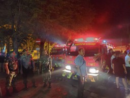 Sijago Merah Ngamuk, Toko Elektronik di Sumenep Ludes Terbakar