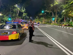 Patroli Rutin Ditsamapta Polda Jatim, Cegah Kejahatan Jalanan